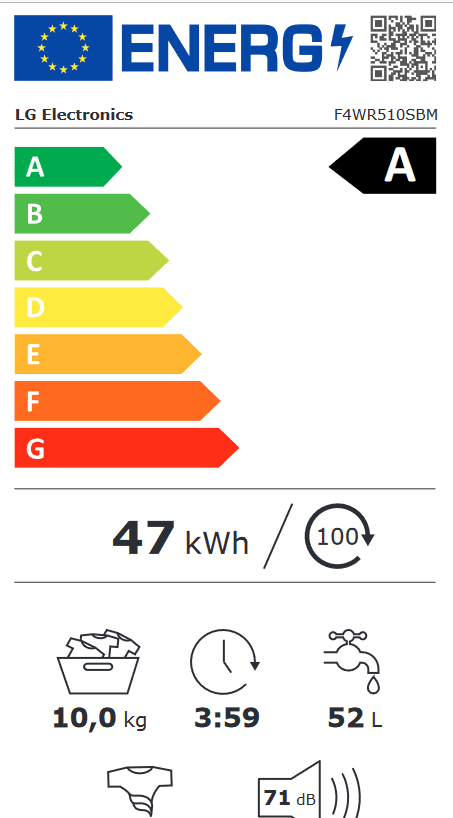 Перална машина LG F4WR510SBM - Image 3
