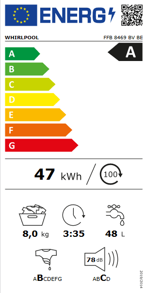 Перална машина Whirlpool FFB 8469 BV EE - Image 2