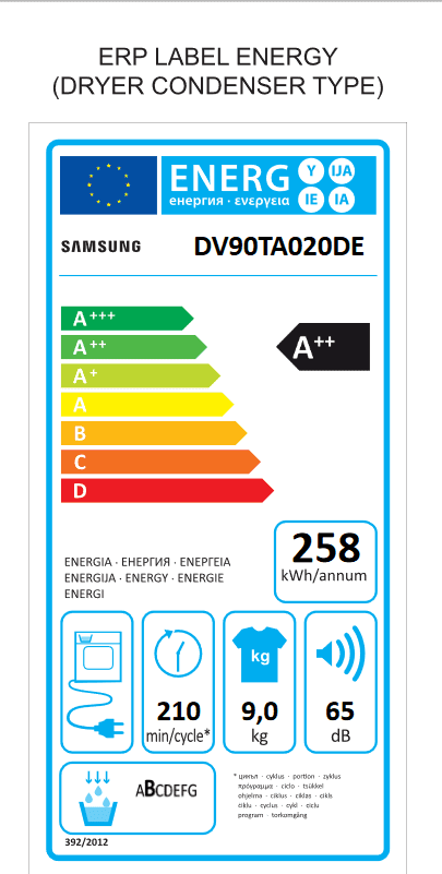 Сушилня Samsung DV90TA020DE/LE - Image 2