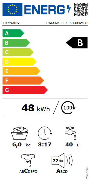 Пералня Electrolux EW6SM406BXE - Image 2