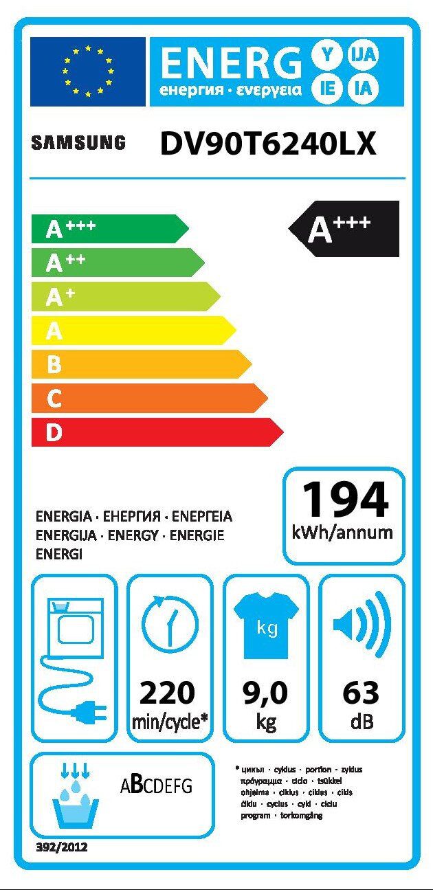 Сушилня Samsung DV90T6240LX/S7 - Image 2