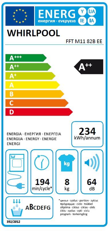Сушилня Whirlpool FFT M11 82B EE - Image 3
