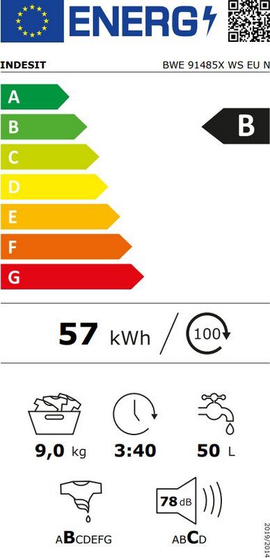 Пералня Indesit BWE 91485X WS EU - Image 2