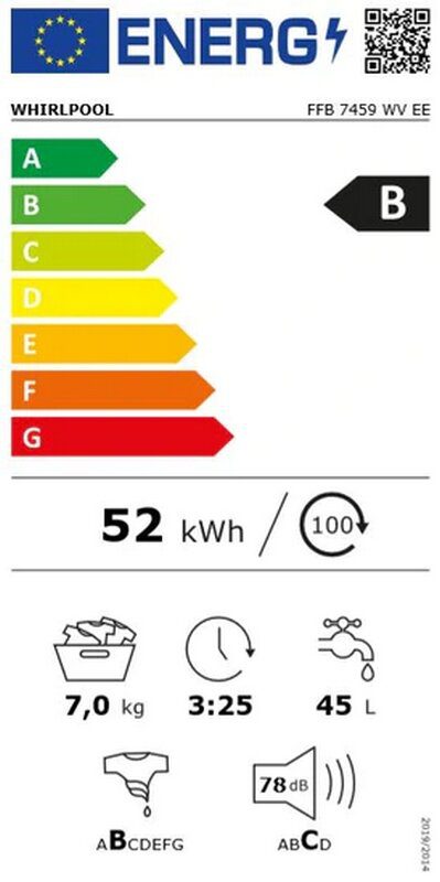 Пералня Whirlpool FFB 7459 WV EE - Image 2