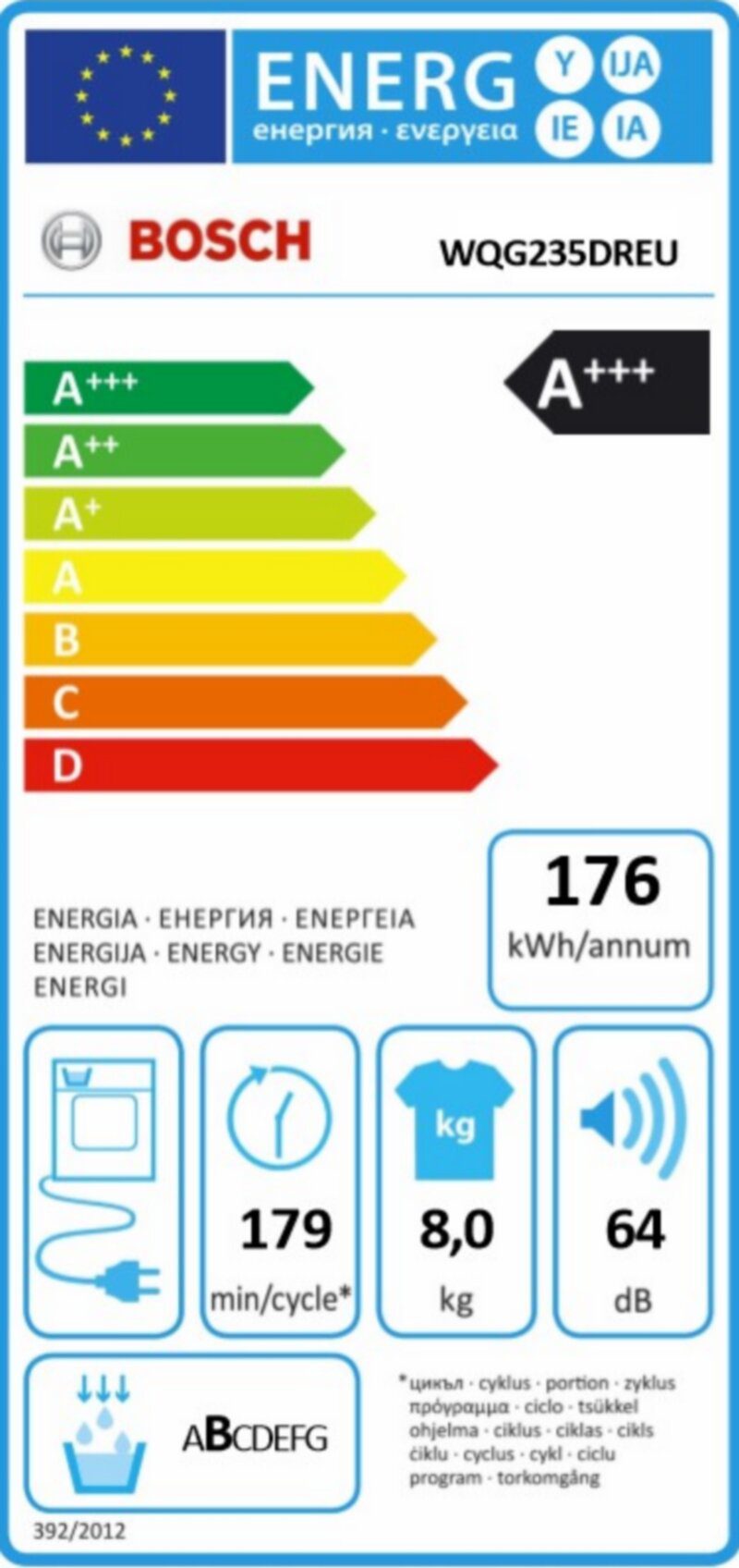 Сушилня Bosch WQG235DREU - Image 3