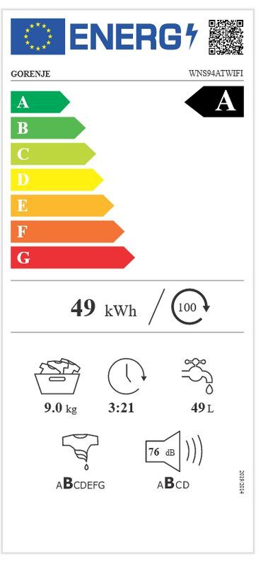 Пералня Gorenje WNS94ATWIFI - Image 2
