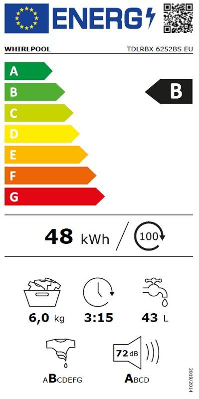 Пералня Whirlpool TDLRBX 6252BS EU - Image 3