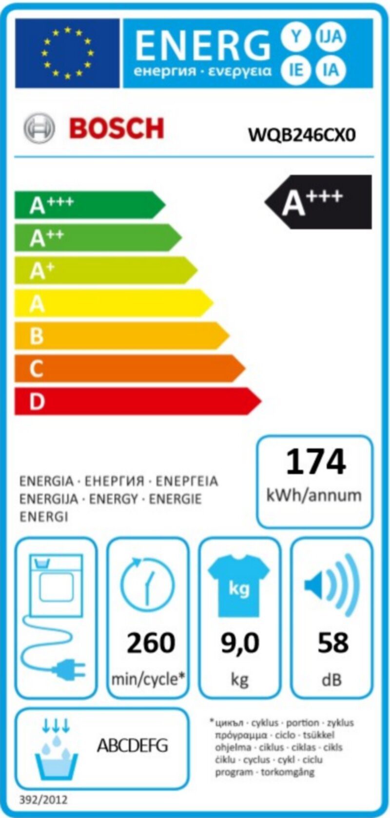 Сушилня Bosch WQB246CX0 - Image 3
