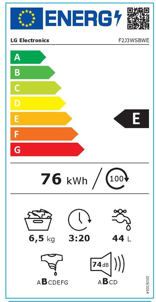 Пералня LG F2J3WSBWE - Image 2