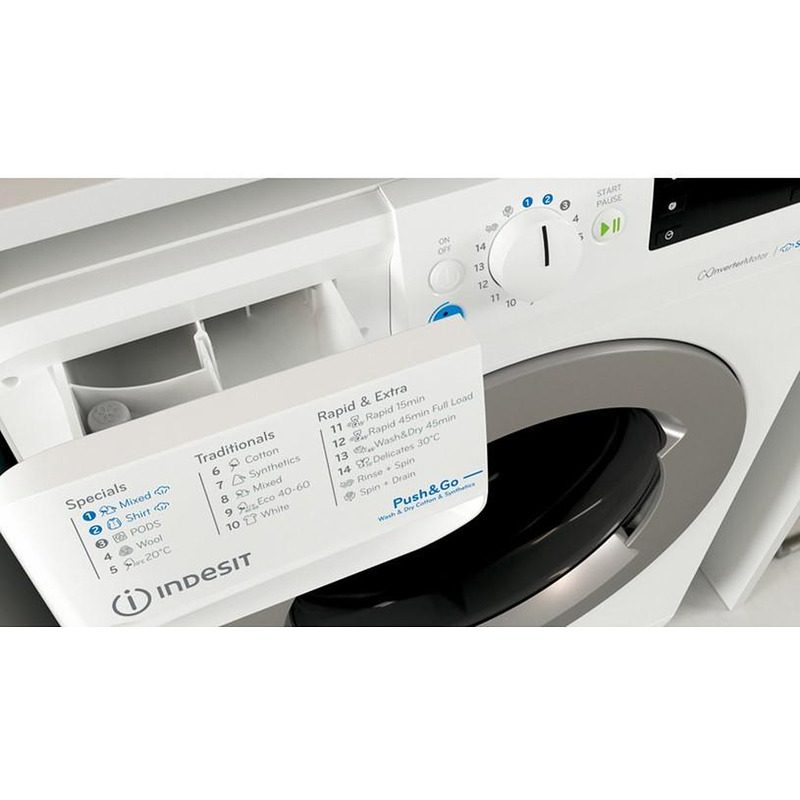 Пералня със сушилня Indesit BDE 86436 WSV EE - Image 3
