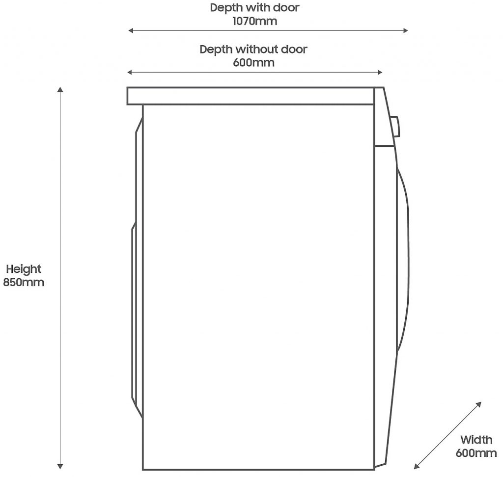 Пералня със Сушилня Samsung WD90DG5B15BBLE - Image 5