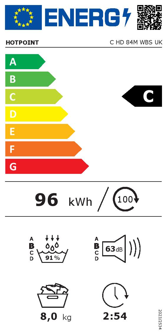 Сушилня Hotpoint-Ariston C HD 84M WBS EE - Image 2