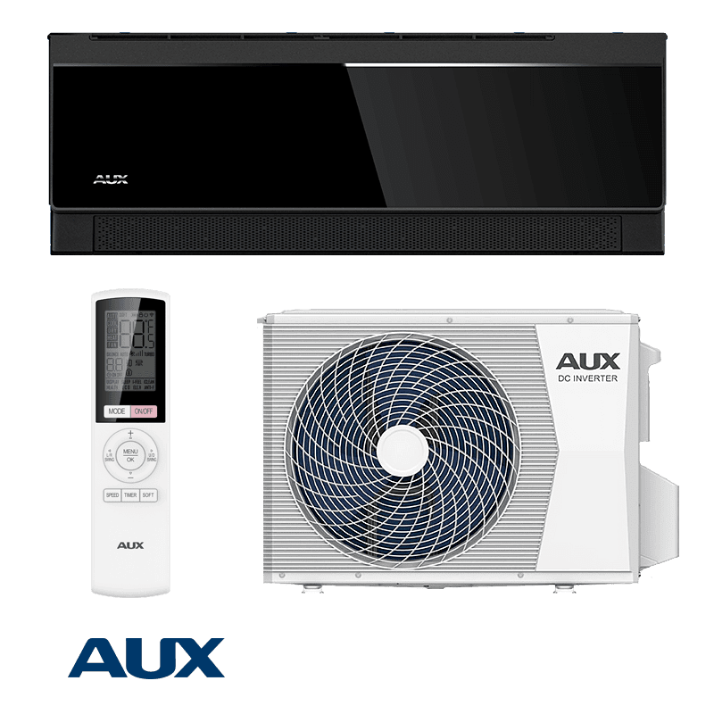 Инверторен климатик AUX C Comfort ASW-H18E3A4/CBR3DI-C7 - черно