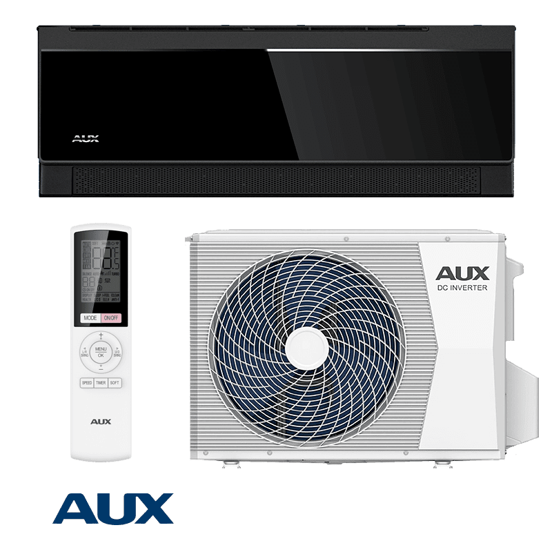 Инверторен климатик AUX C Comfort ASW-H24G3A4/CBR3DI-B9 - черно