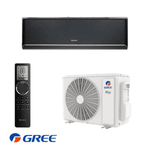 Инверторен климатик Gree Airy GWH09AVCXB-K6DNA1B - черен