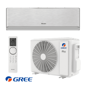 Инверторен климатик Gree Airy GWH24AVEXF-K6DNA1A - сребърен