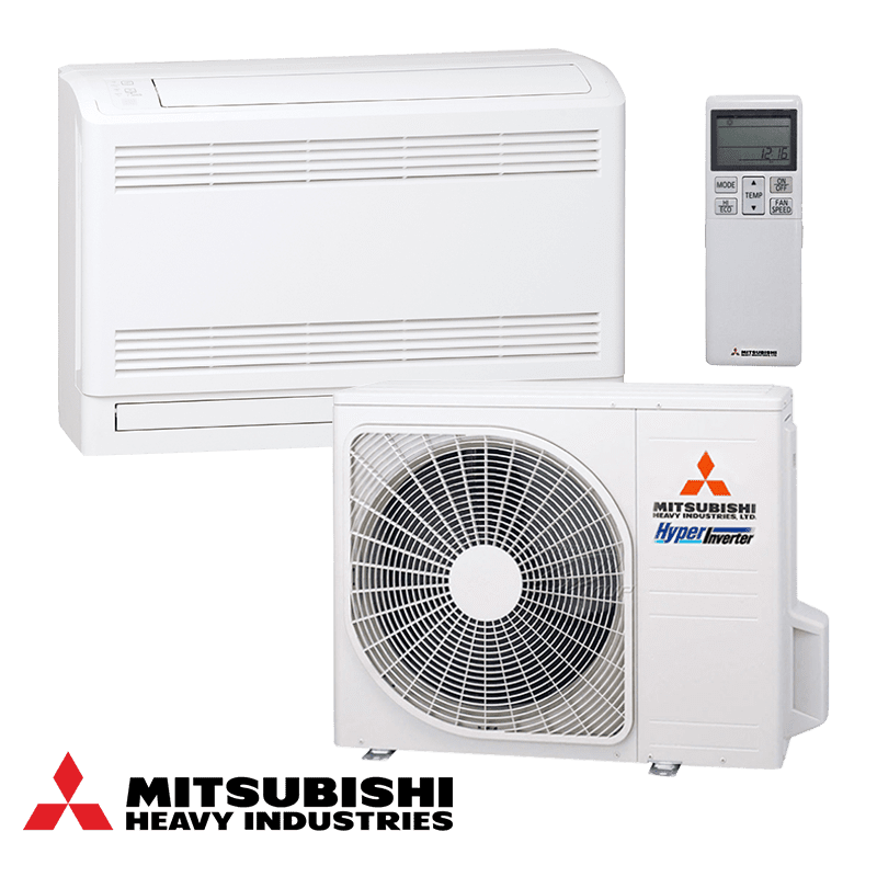Инверторен климатик Mitsubishi Heavy Industries SRF50ZSX-W + SRC50ZSX-W - подово тяло