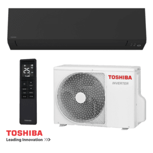 Инверторен климатик Toshiba Shorai Edge RAS-B18G3KVSGB-E + RAS-18J2AVSG-E1 - черен