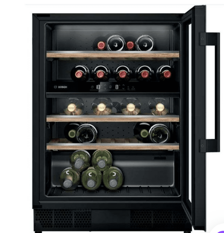 Виноохладител за вграждане BOSCH KUW21AHG0