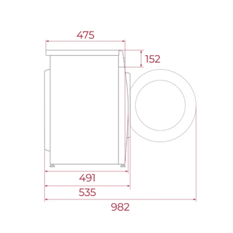 Пералня Teka WMK 40840 WH - Image 5
