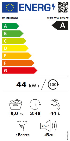 Пералня Whirlpool WPM 97W ADS EE - Image 2
