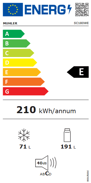 Хладилник Muhler SC180WE - Image 2