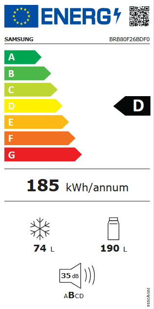 Хладилник за вграждане Samsung BRB80F26BDF0EO - Image 2