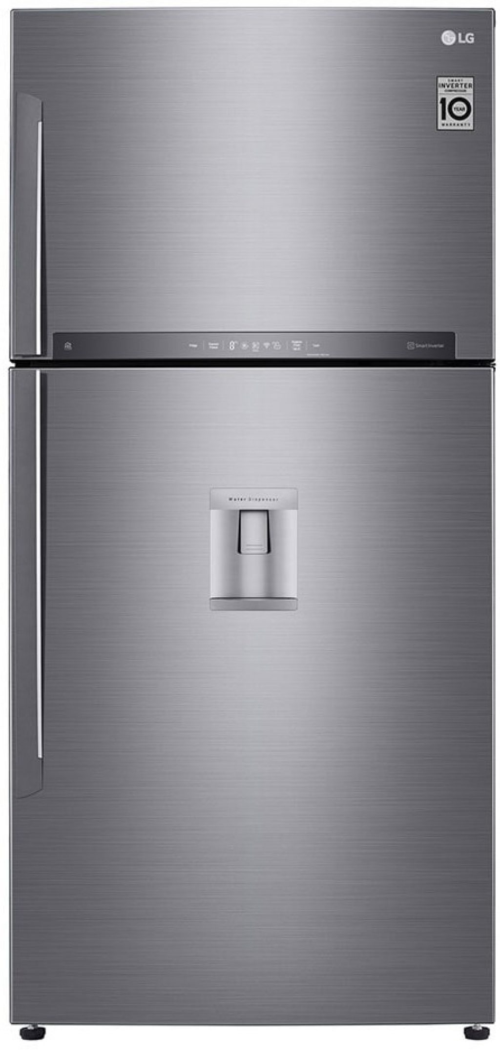 Хладилник с горна камера LG GTF916PZPED