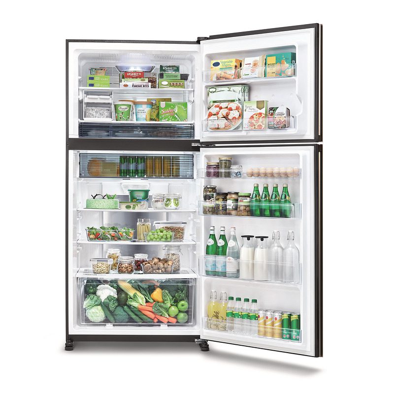 Хладилник с горна камера Sharp SJ-YG740G-SL - Image 5