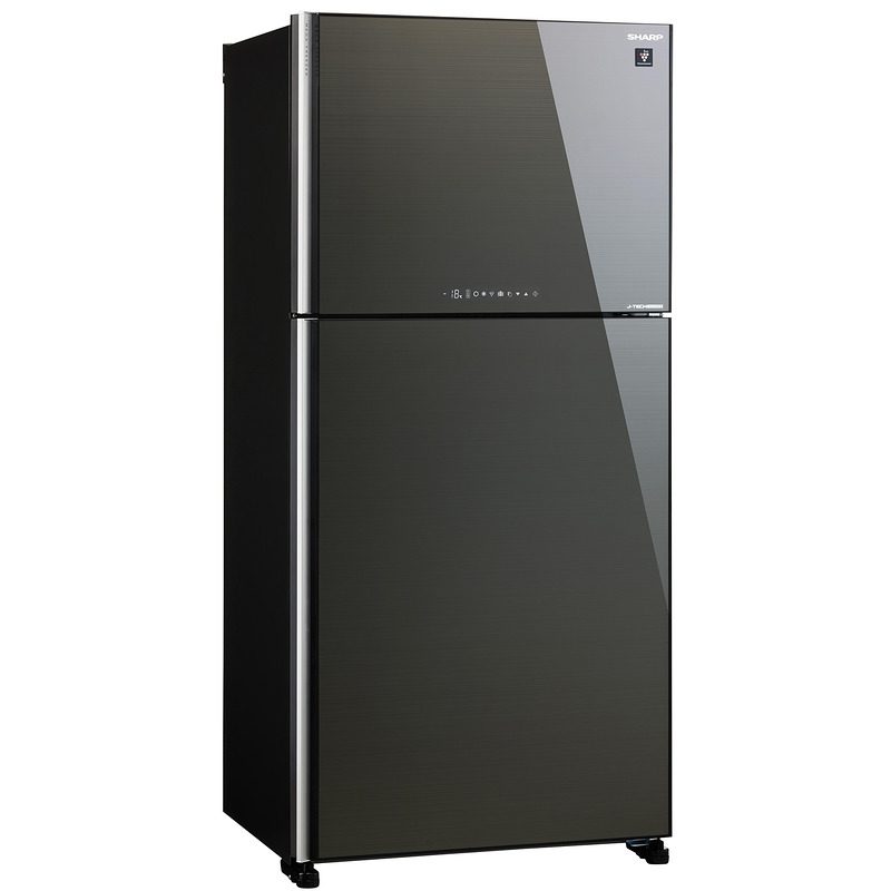 Хладилник с горна камера Sharp SJ-YG740G-SL