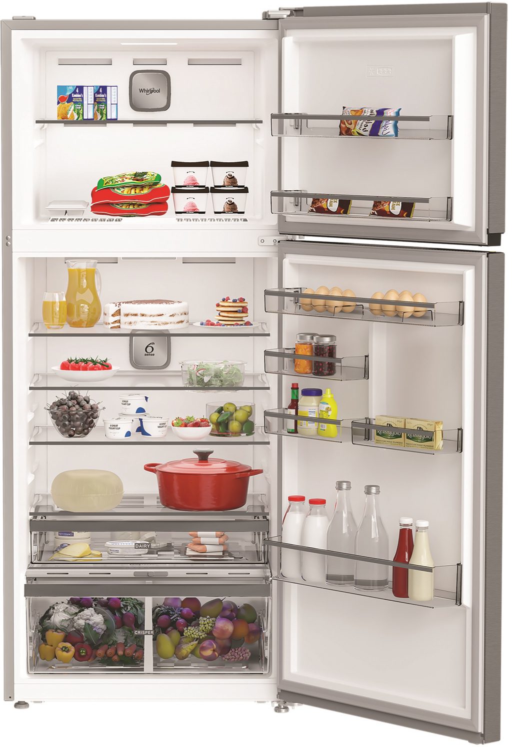 Хладилник с горна камера Whirlpool WHD2 6553 X5E - Image 3
