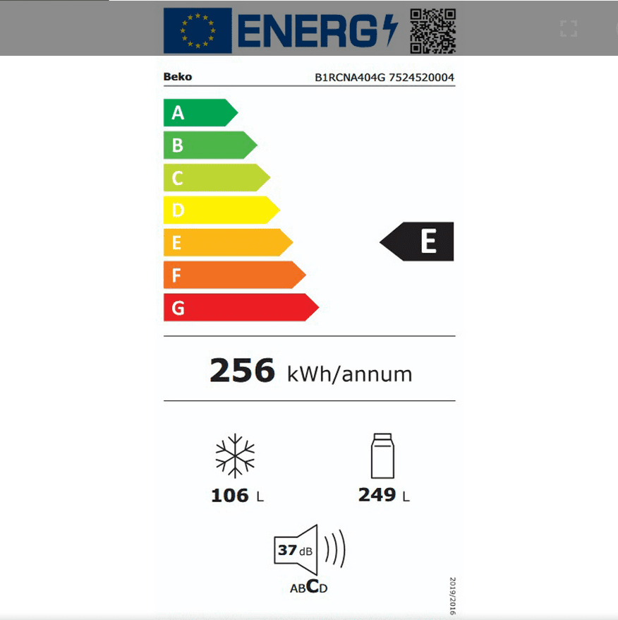Хладилник с фризер BEKO B1RCNA 404 G - Image 2