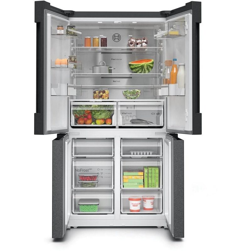 Хладилник с фризер Bosch KFN96AXEA , 605 l, E , No Frost , Черна Неръждаема Стомана - Image 3