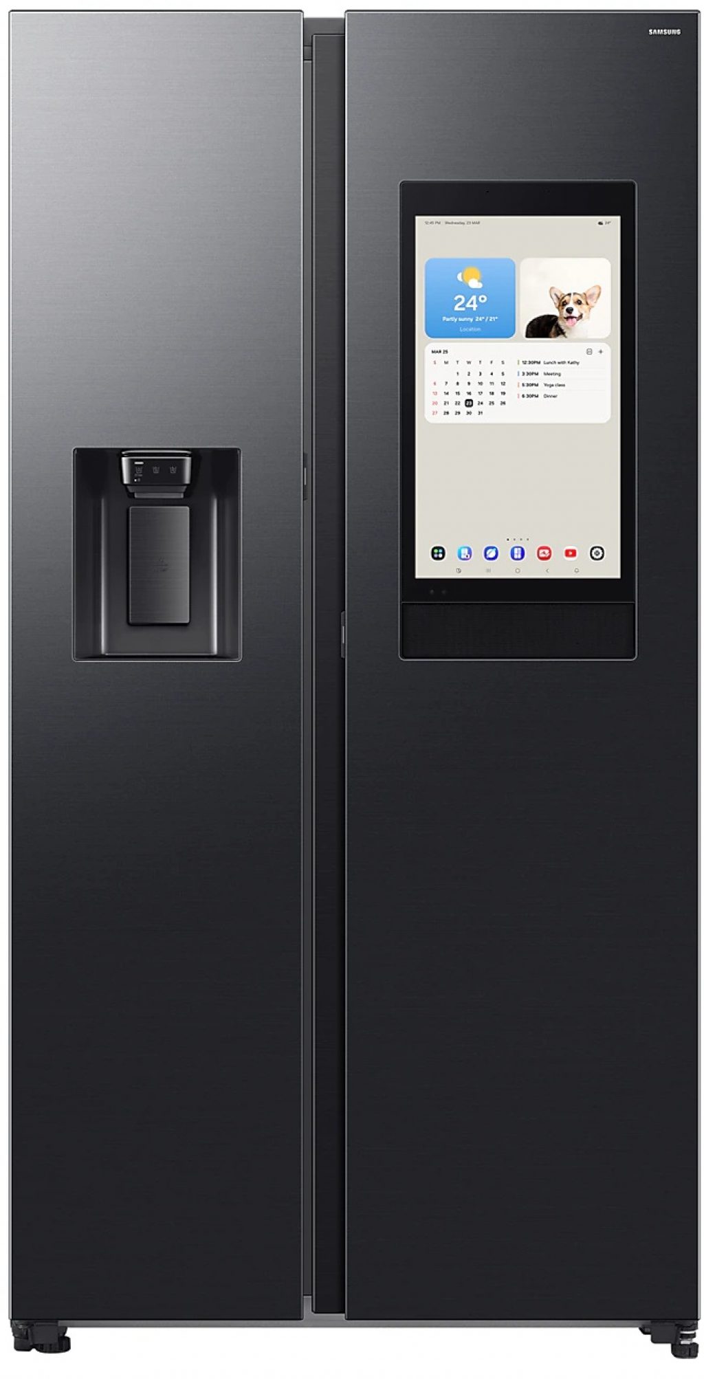 Хладилник с фризер Samsung RS90F66BEFEO